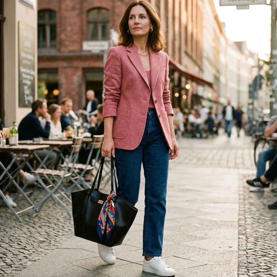 Florence Dolce Vita – Geräumige Damen Schultertasche - Luftfreiheit