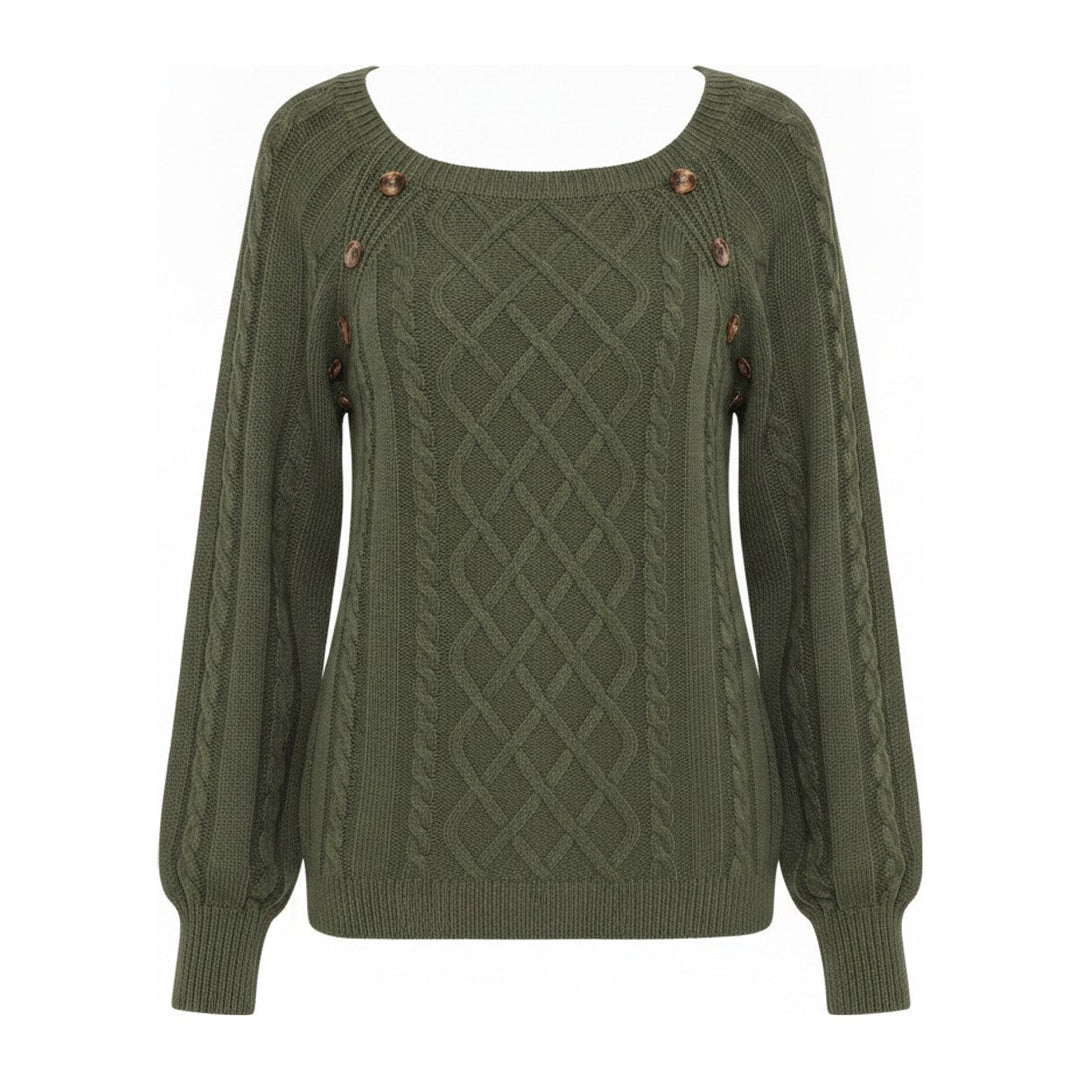 Gem – Pullover mit Zopfmuster - Luftfreiheit