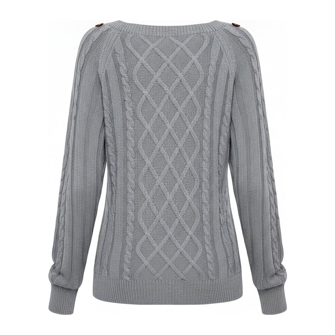Gem – Pullover mit Zopfmuster - Luftfreiheit