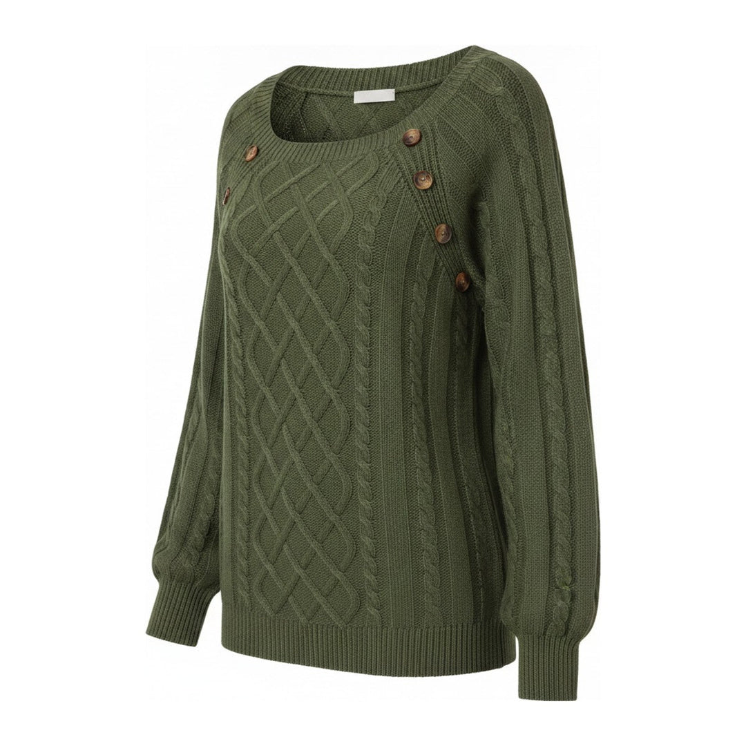 Gem – Pullover mit Zopfmuster - Luftfreiheit