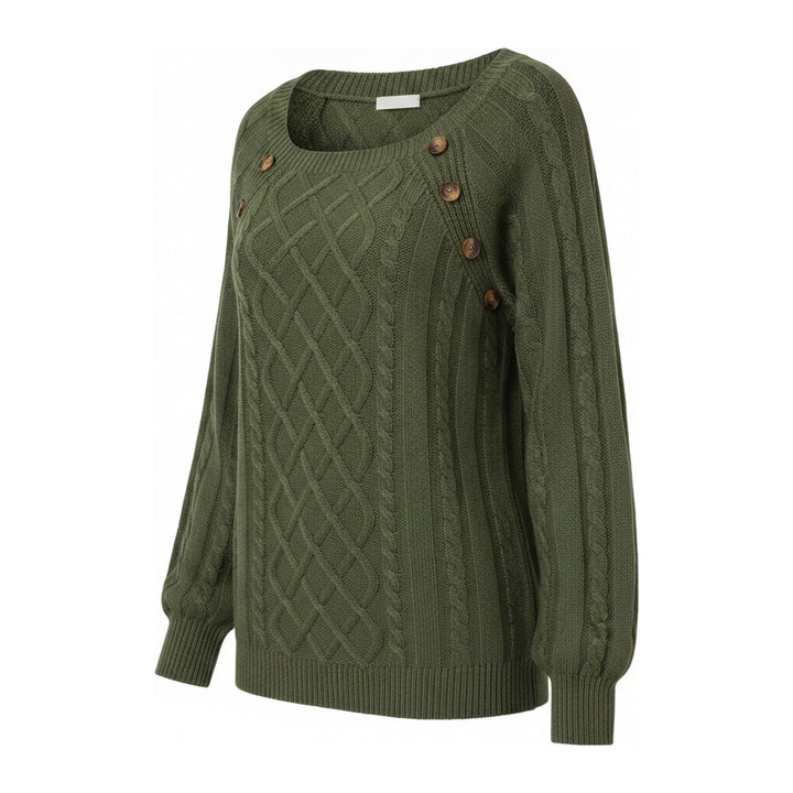 Gem – Pullover mit Zopfmuster - Luftfreiheit