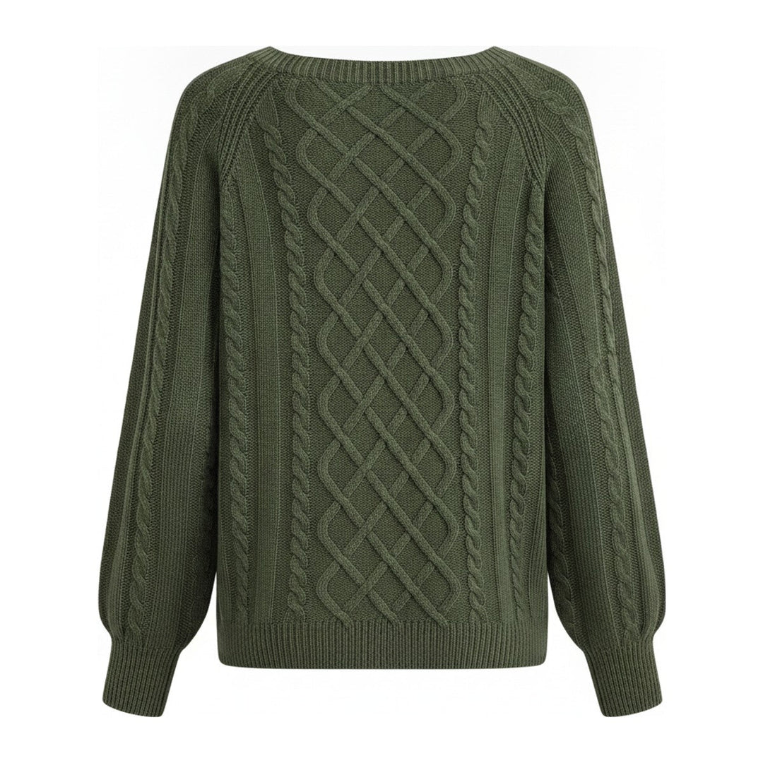 Gem – Pullover mit Zopfmuster - Luftfreiheit
