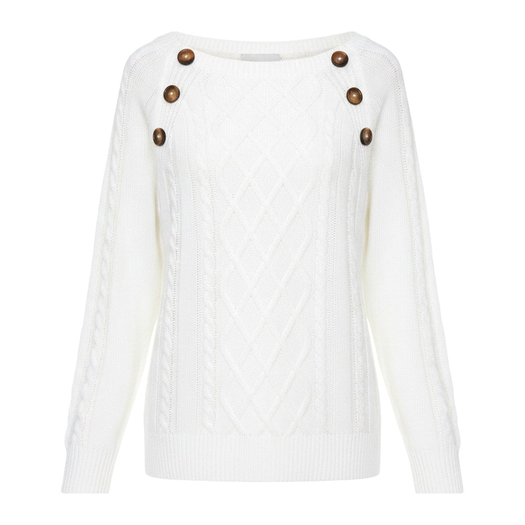 Gem – Pullover mit Zopfmuster - Luftfreiheit