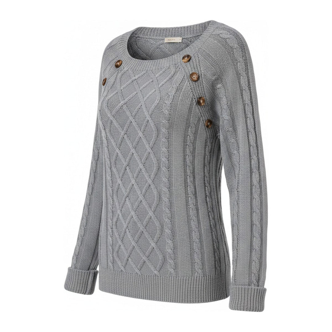 Gem – Pullover mit Zopfmuster - Luftfreiheit