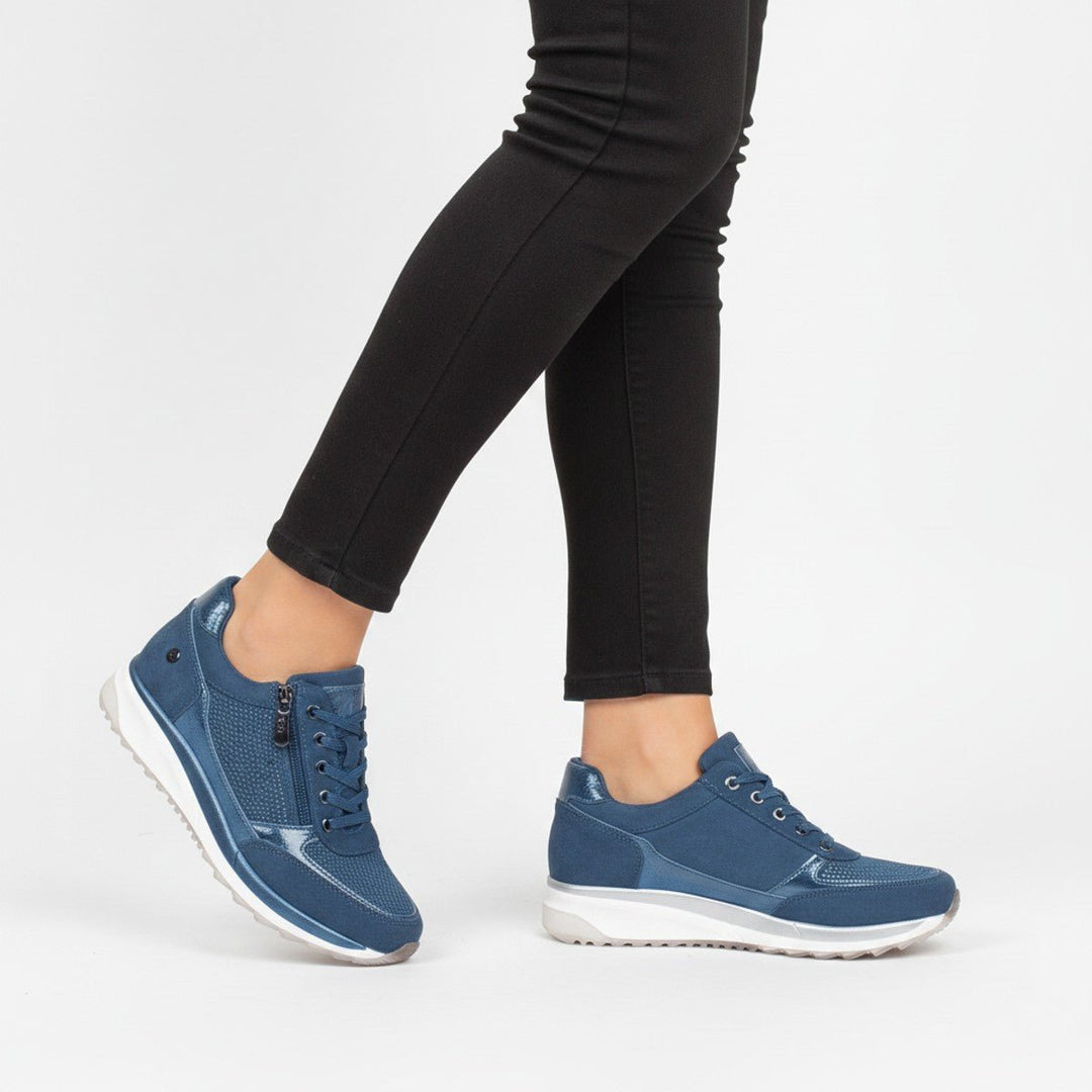 Ille – Sneaker mit Schnürung und Seitlichem Reissverschluss - Luftfreiheit