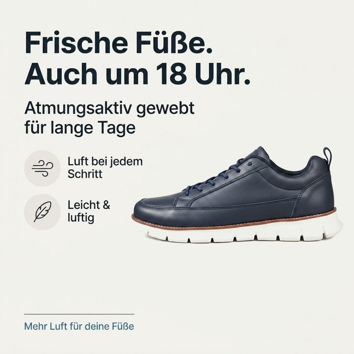 Laus – Bequeme Herren-Sneaker für lange Tage - Luftfreiheit