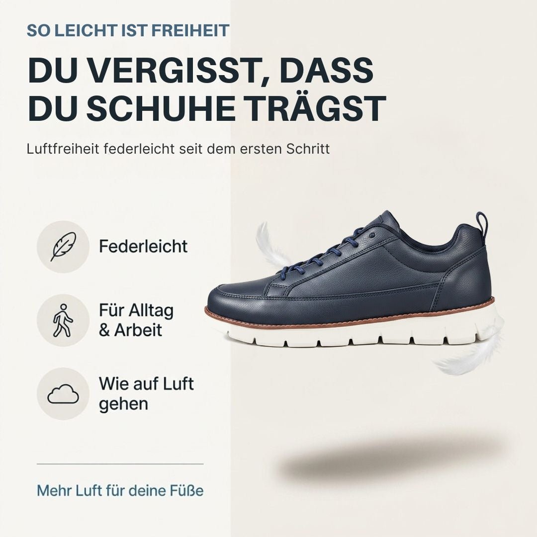 Laus – Bequeme Herren-Sneaker für lange Tage - Luftfreiheit