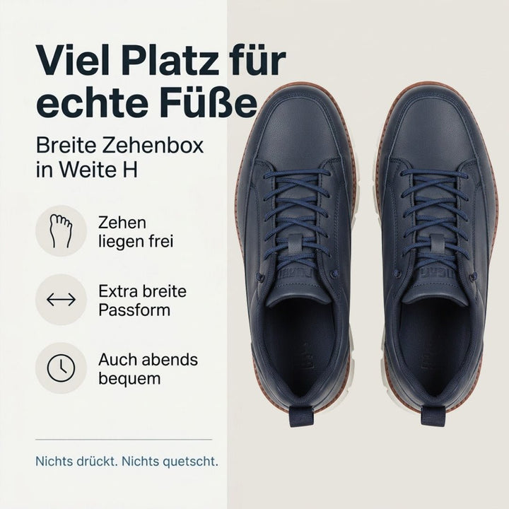 Laus – Bequeme Herren-Sneaker für lange Tage - Luftfreiheit