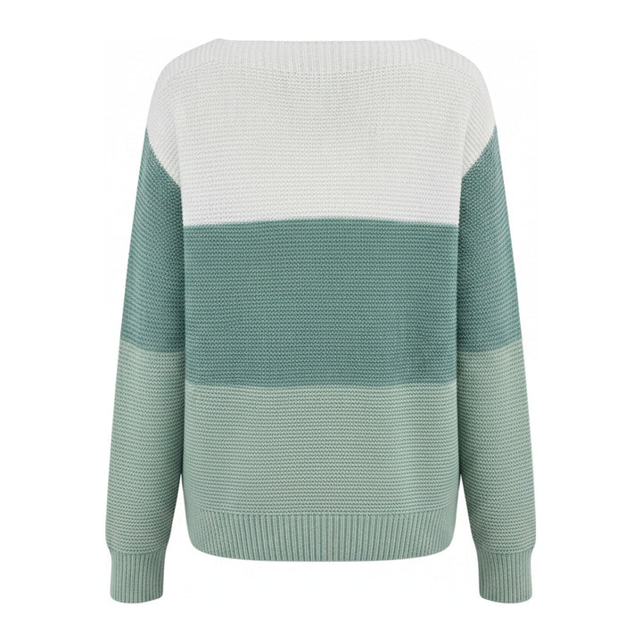 Leni – Pullover mit Colorblock-Muster - Luftfreiheit