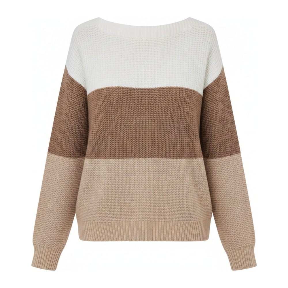 Leni – Pullover mit Colorblock-Muster - Luftfreiheit