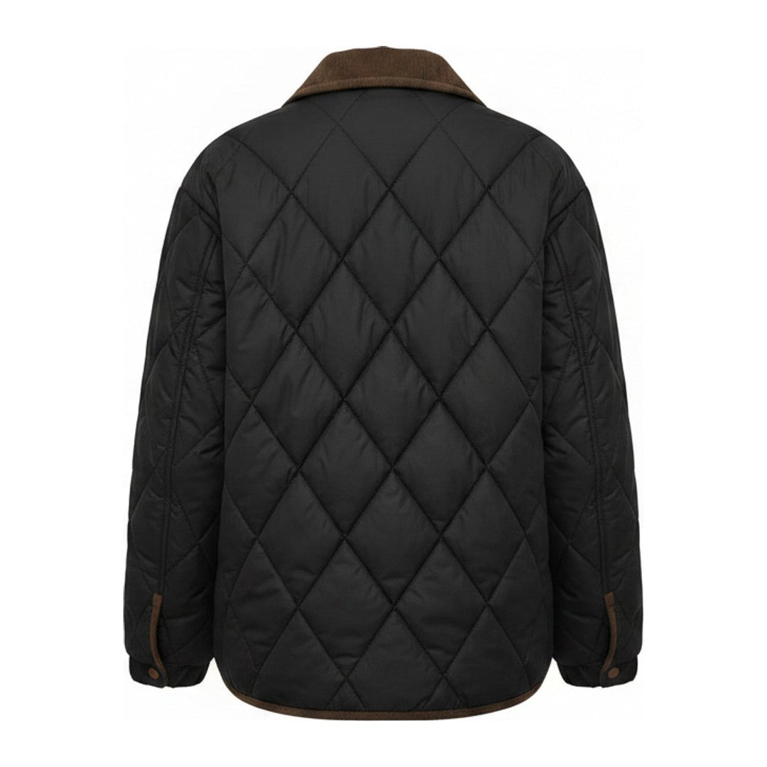 Lise – Steppjacke mit Cord-Details - Luftfreiheit