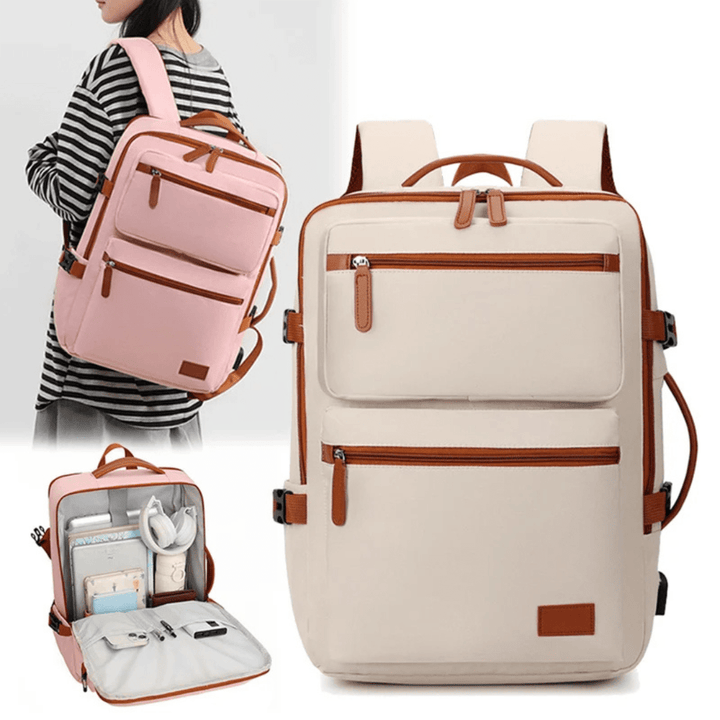 Berry Wickelrucksack Set – Rucksack, Wickelunterlage & Kinderwagen-Clips