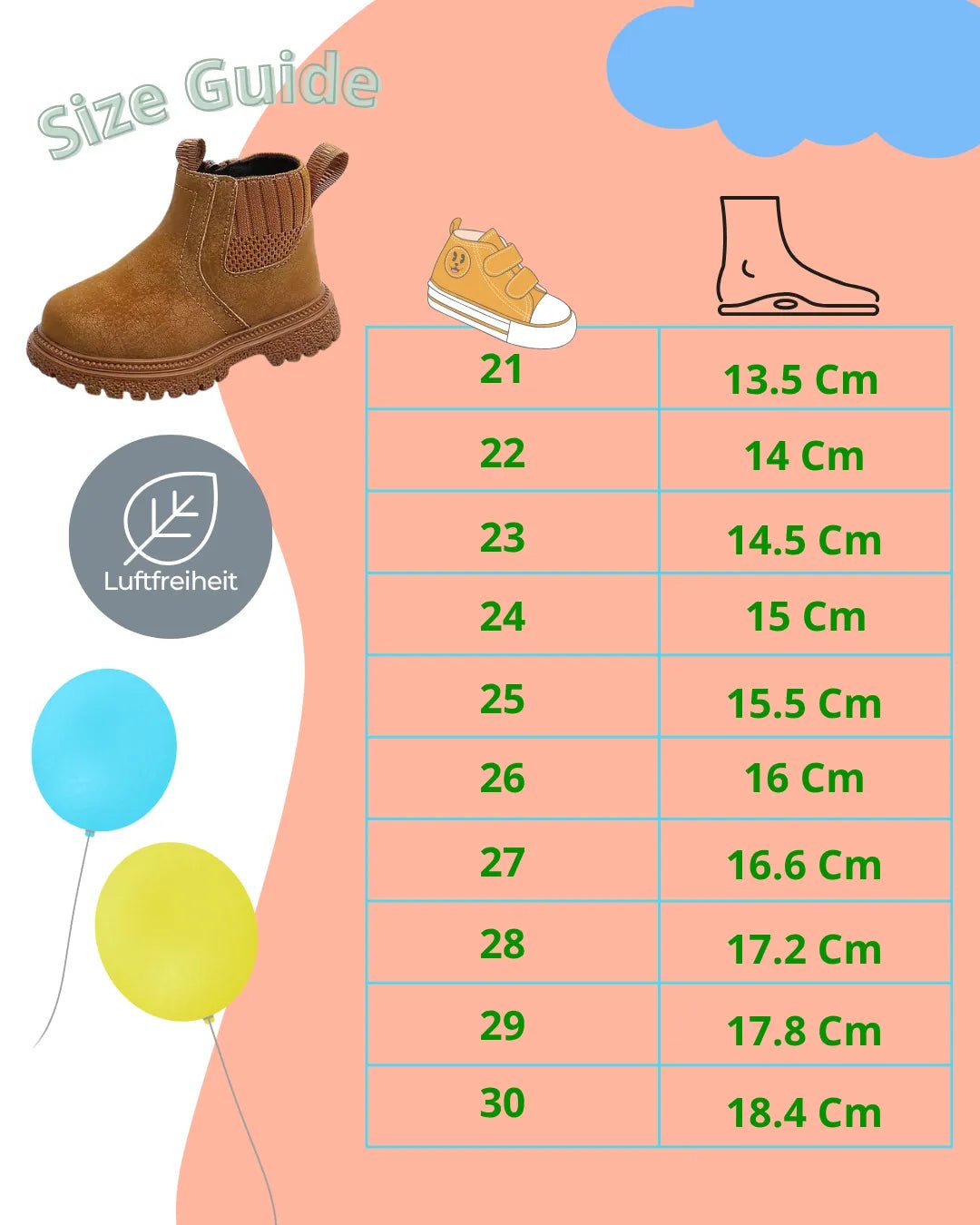 Luftfreiheit - Bree Ultraleichte Winter Schuhe für Kinder - Luftfreiheit