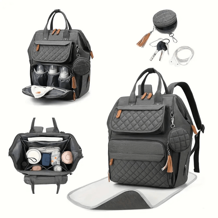 wickelrucksack explorer flaschenhalter seitlich gezeigt