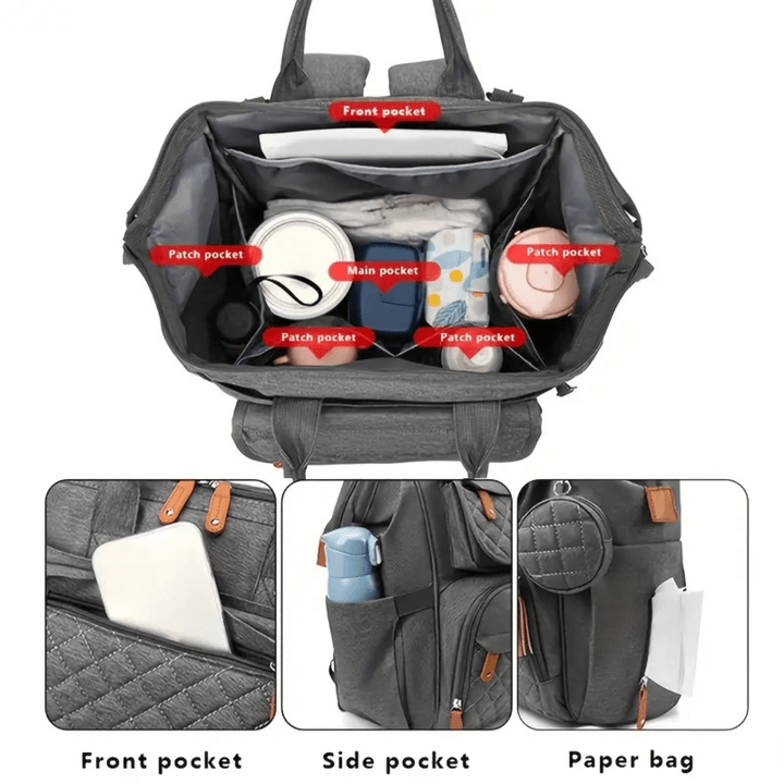 detail collage isoliertaschen organiser explorer
