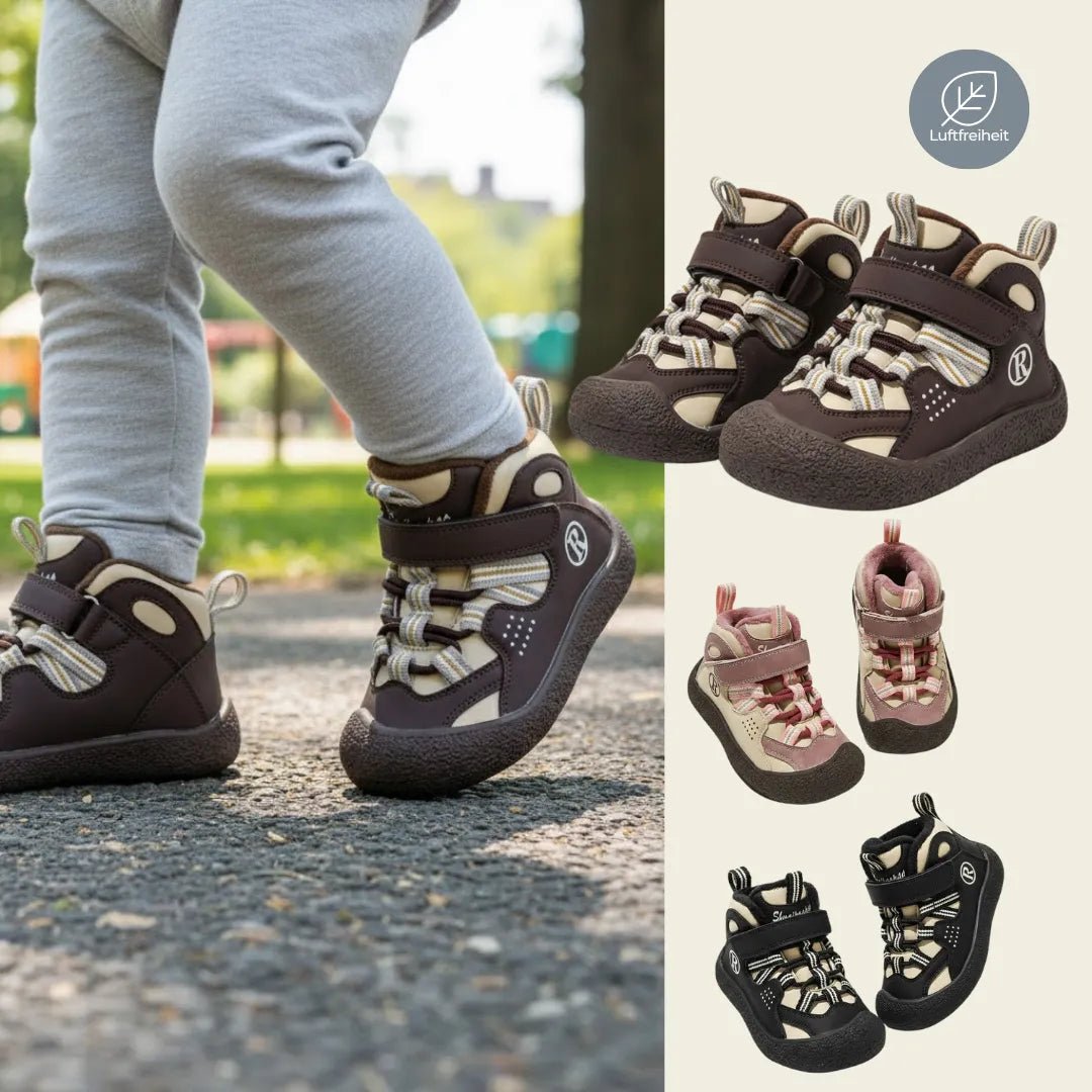 Luftfreiheit - Jerry Ultraleichte Winter Sneaker Barfußschuhe für Kinder - Luftfreiheit