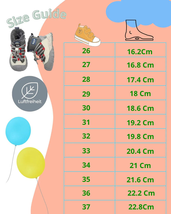 Luftfreiheit - Jul Ultraleichte Winter Schuhe für Kinder - Luftfreiheit