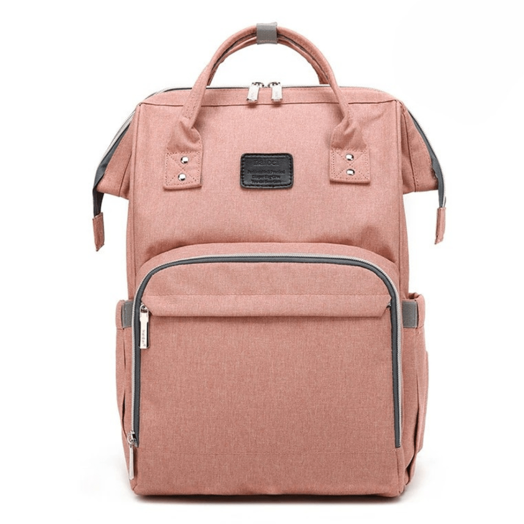 rosa wickelrucksack frontansicht