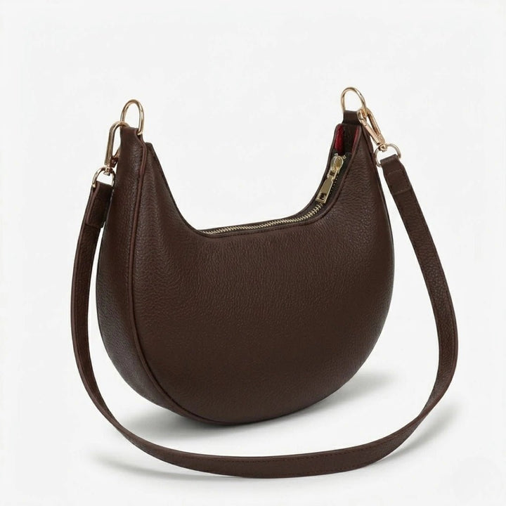 Luna – Mini Schultertasche im Halbmond - Design - Luftfreiheit