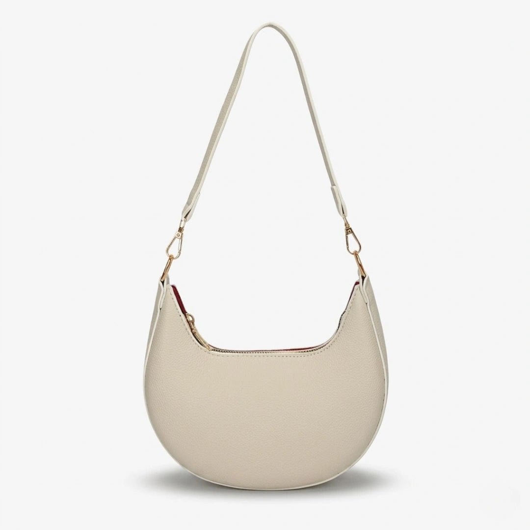 Luna – Mini Schultertasche im Halbmond - Design - Luftfreiheit