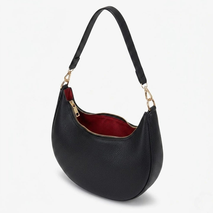 Luna – Mini Schultertasche im Halbmond - Design - Luftfreiheit