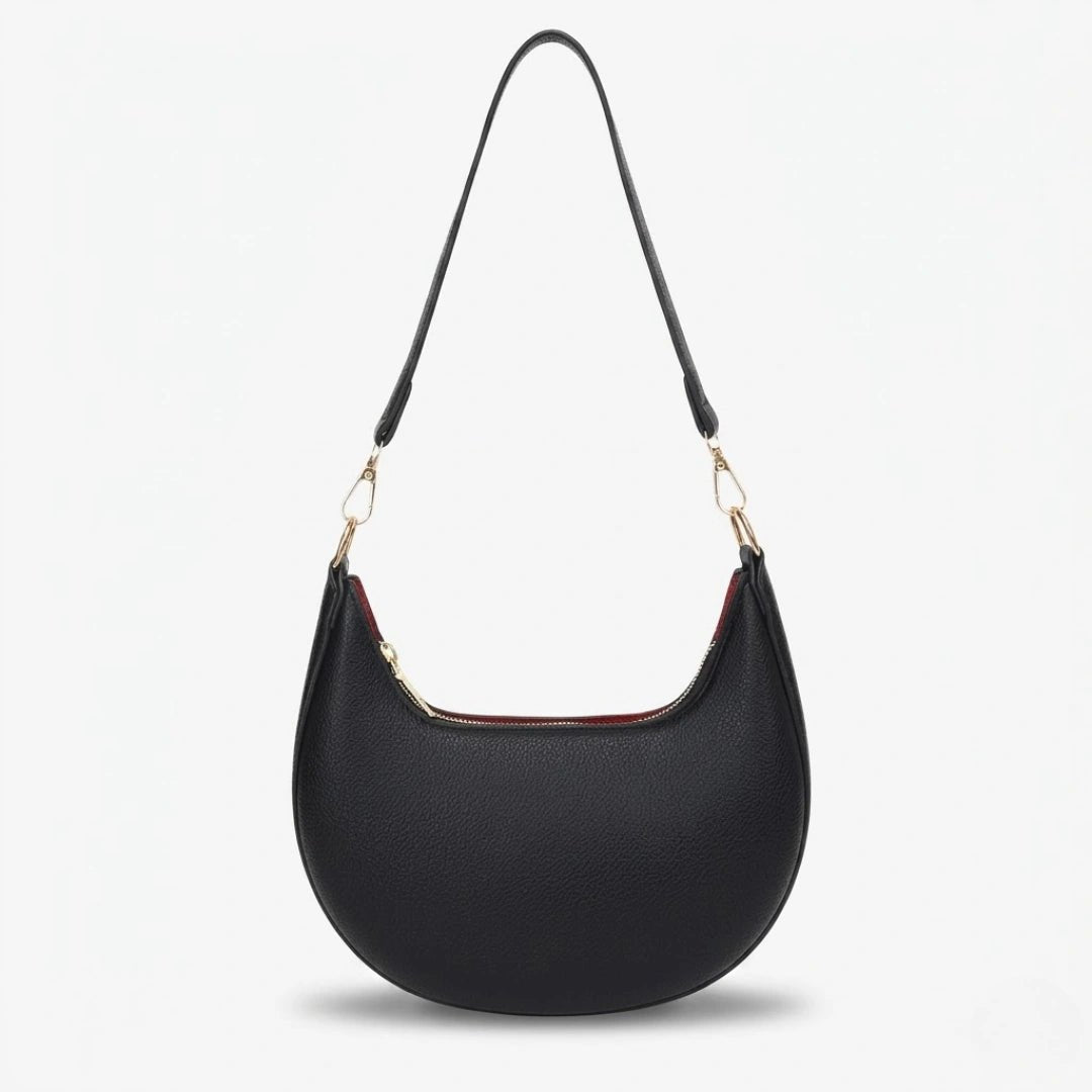 Luna – Mini Schultertasche im Halbmond - Design - Luftfreiheit