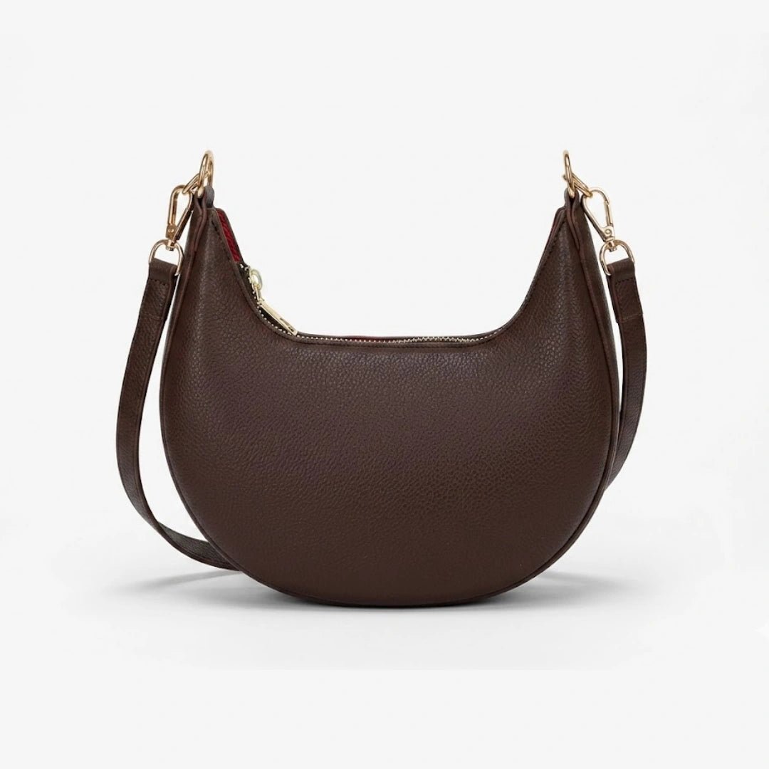 Luna – Mini Schultertasche im Halbmond - Design - Luftfreiheit