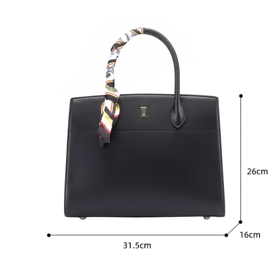 Mailand Handtasche – Classic mit Twilly - Schal - Luftfreiheit