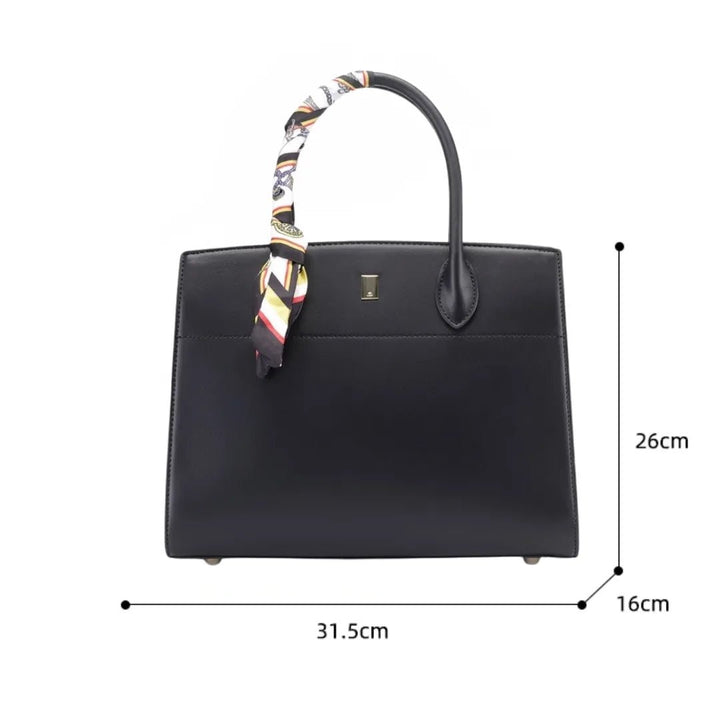 Mailand Handtasche – Classic mit Twilly - Schal - Luftfreiheit