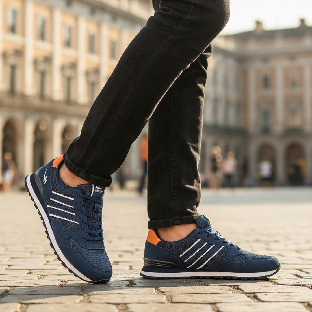 Merver – Retro Herren-Sneaker mit Luftpolster - Luftfreiheit