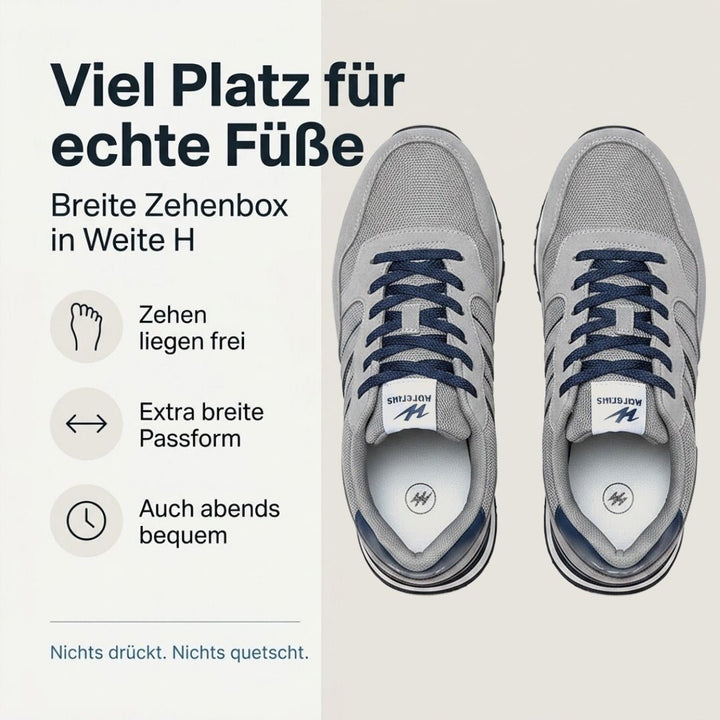 Merver – Retro Herren-Sneaker mit Luftpolster - Luftfreiheit