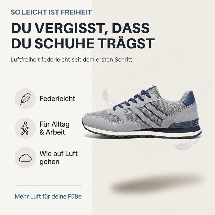 Merver – Retro Herren-Sneaker mit Luftpolster - Luftfreiheit