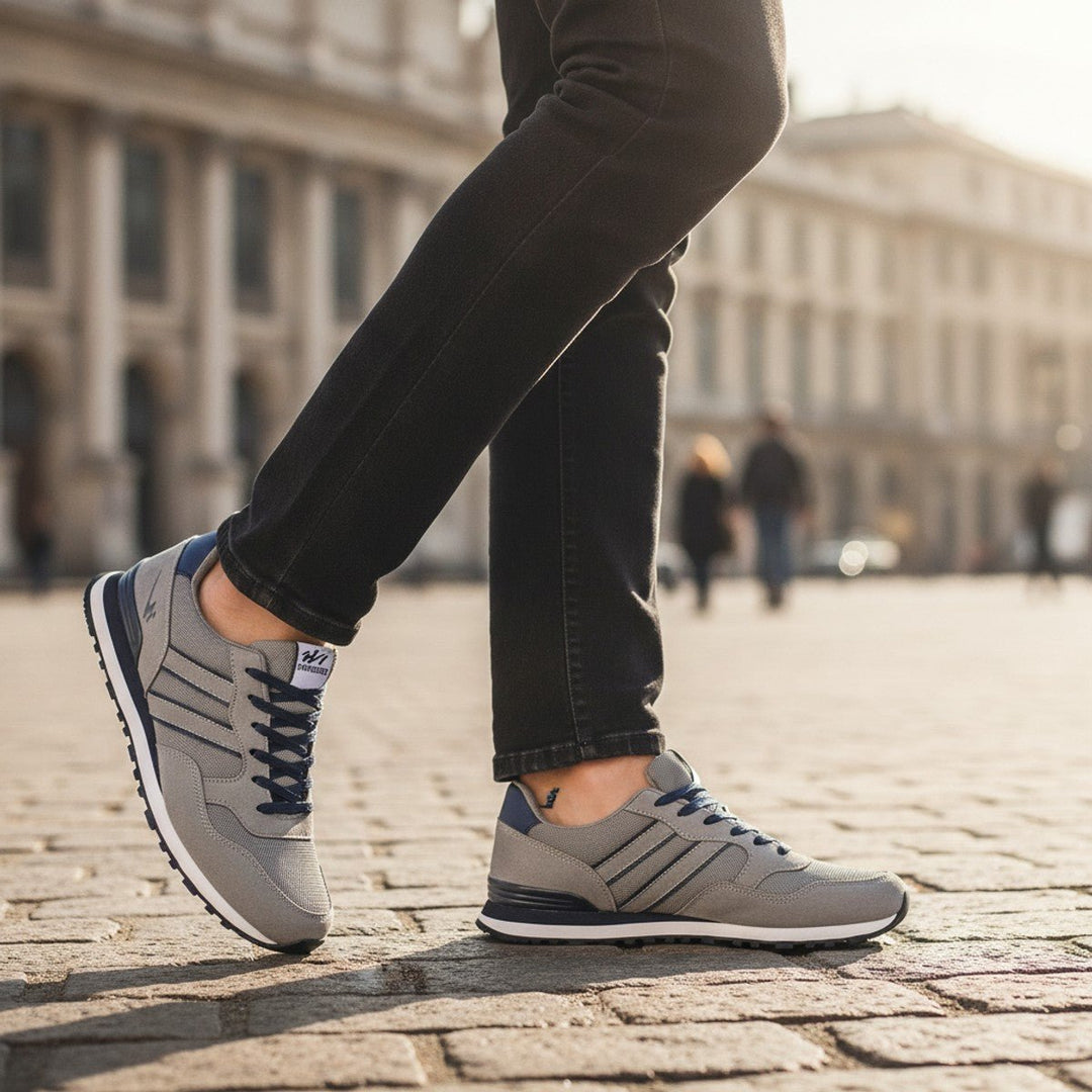 Merver – Retro Herren-Sneaker mit Luftpolster - Luftfreiheit