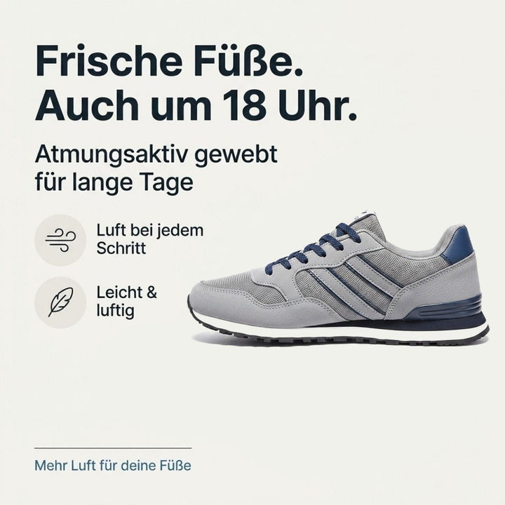 Merver – Retro Herren-Sneaker mit Luftpolster - Luftfreiheit