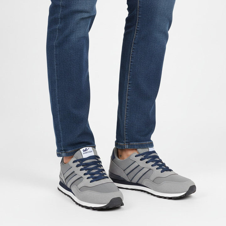 Merver – Retro Herren-Sneaker mit Luftpolster - Luftfreiheit