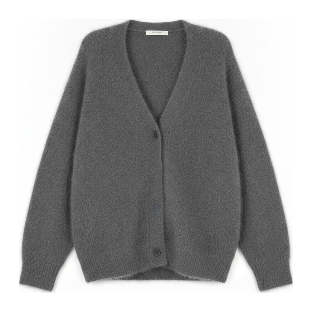 Nie – Strickjacke mit V-Ausschnitt - Luftfreiheit