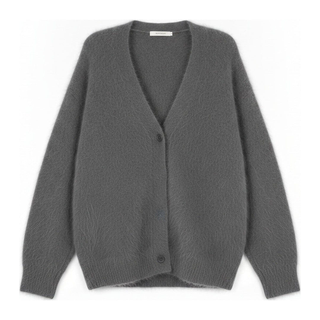 Nie – Strickjacke mit V-Ausschnitt - Luftfreiheit