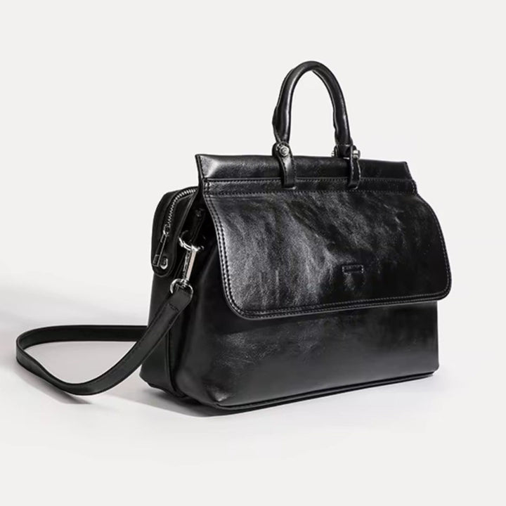 Nora – Klassische Damen Schultertasche - Luftfreiheit