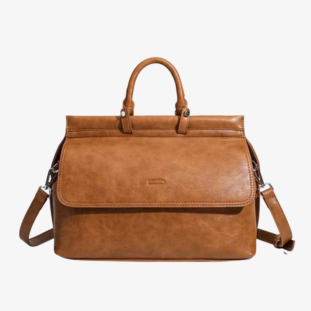 Nora – Klassische Damen Schultertasche - Luftfreiheit