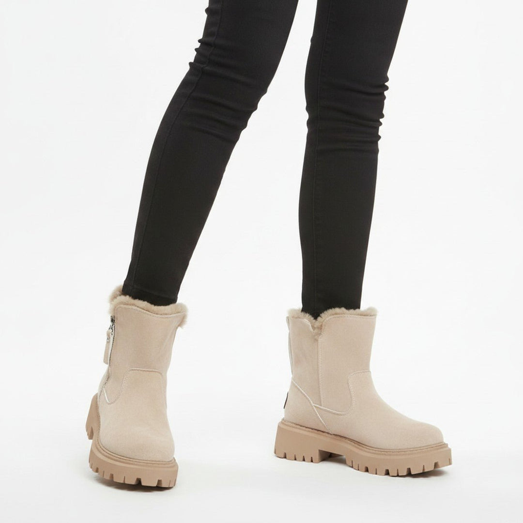 Noza – Stiefeletten mit Kunstfell-Futter - Luftfreiheit