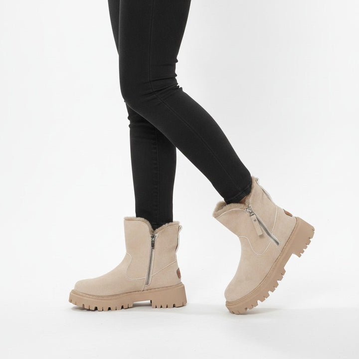 Noza – Stiefeletten mit Kunstfell-Futter - Luftfreiheit