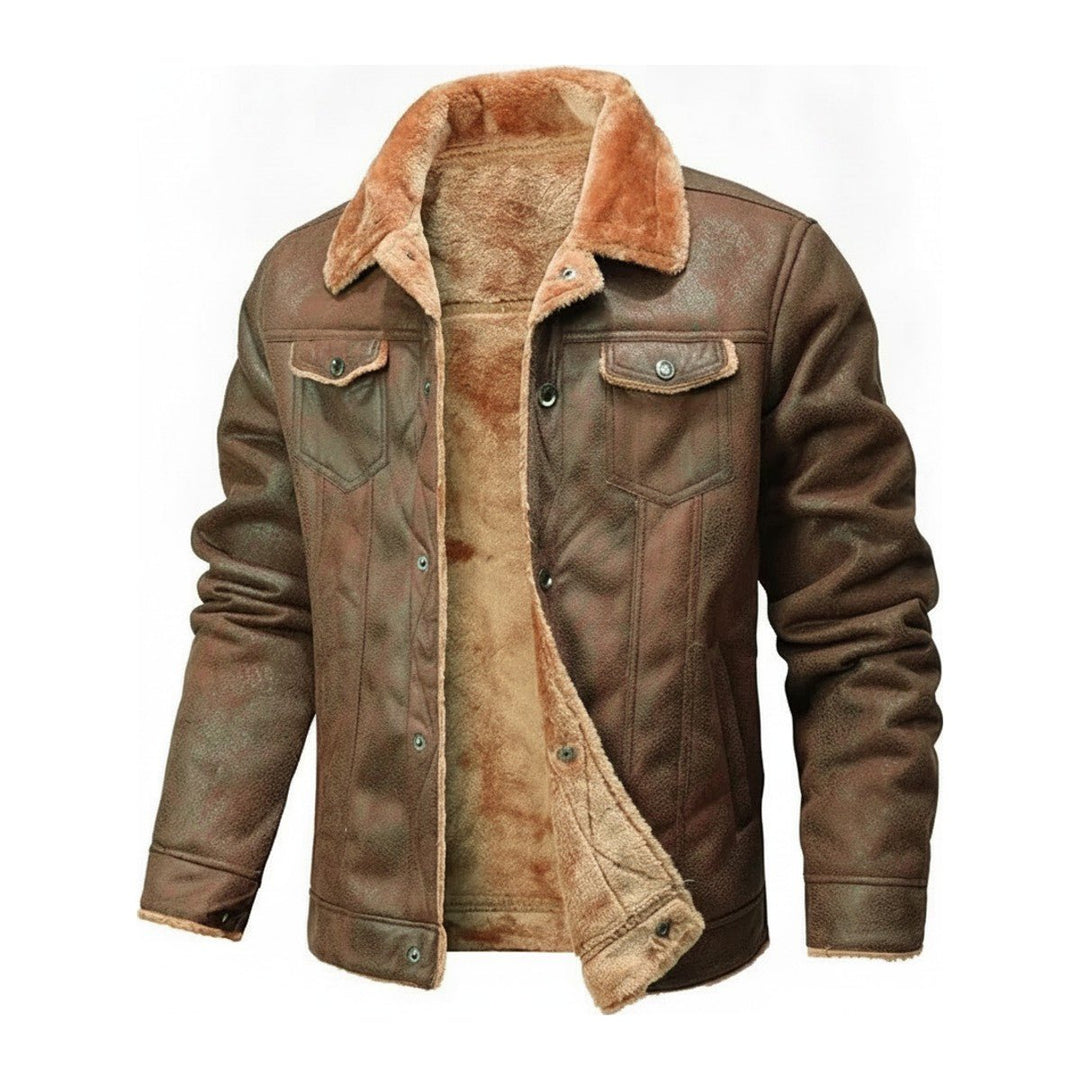 Rodi – Jeansjacke mit Sherpa-Futter für Herren - Luftfreiheit