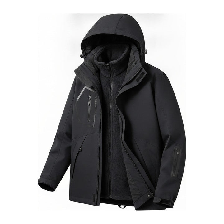 Skijacke Raincoat – Windbreaker mit abnehmbarer Kapuze - Luftfreiheit
