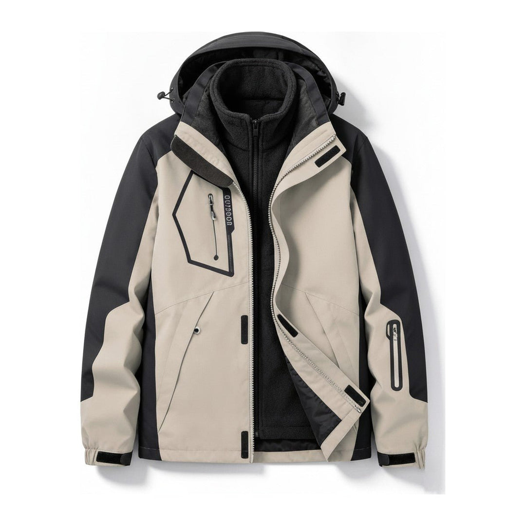 Skijacke Raincoat – Windbreaker mit abnehmbarer Kapuze - Luftfreiheit