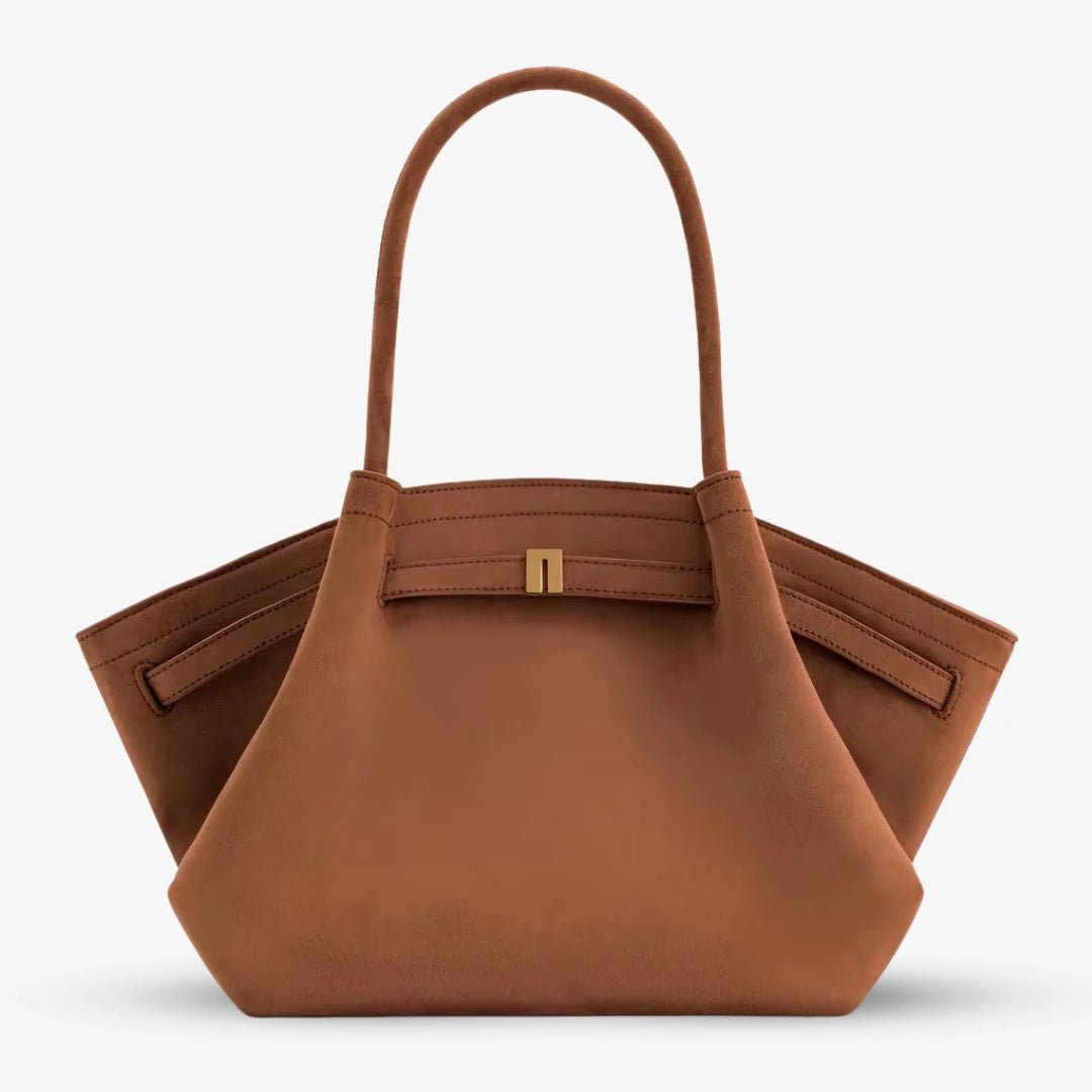 Suede Dream – Elegante Damen Schultertasche in Wildleder - Optik - Luftfreiheit