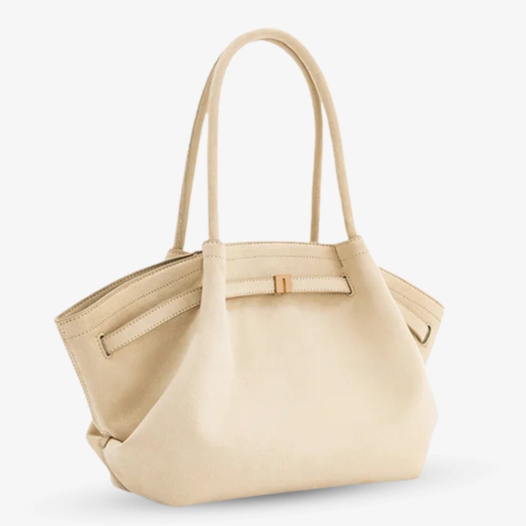 Suede Dream – Elegante Damen Schultertasche in Wildleder - Optik - Luftfreiheit