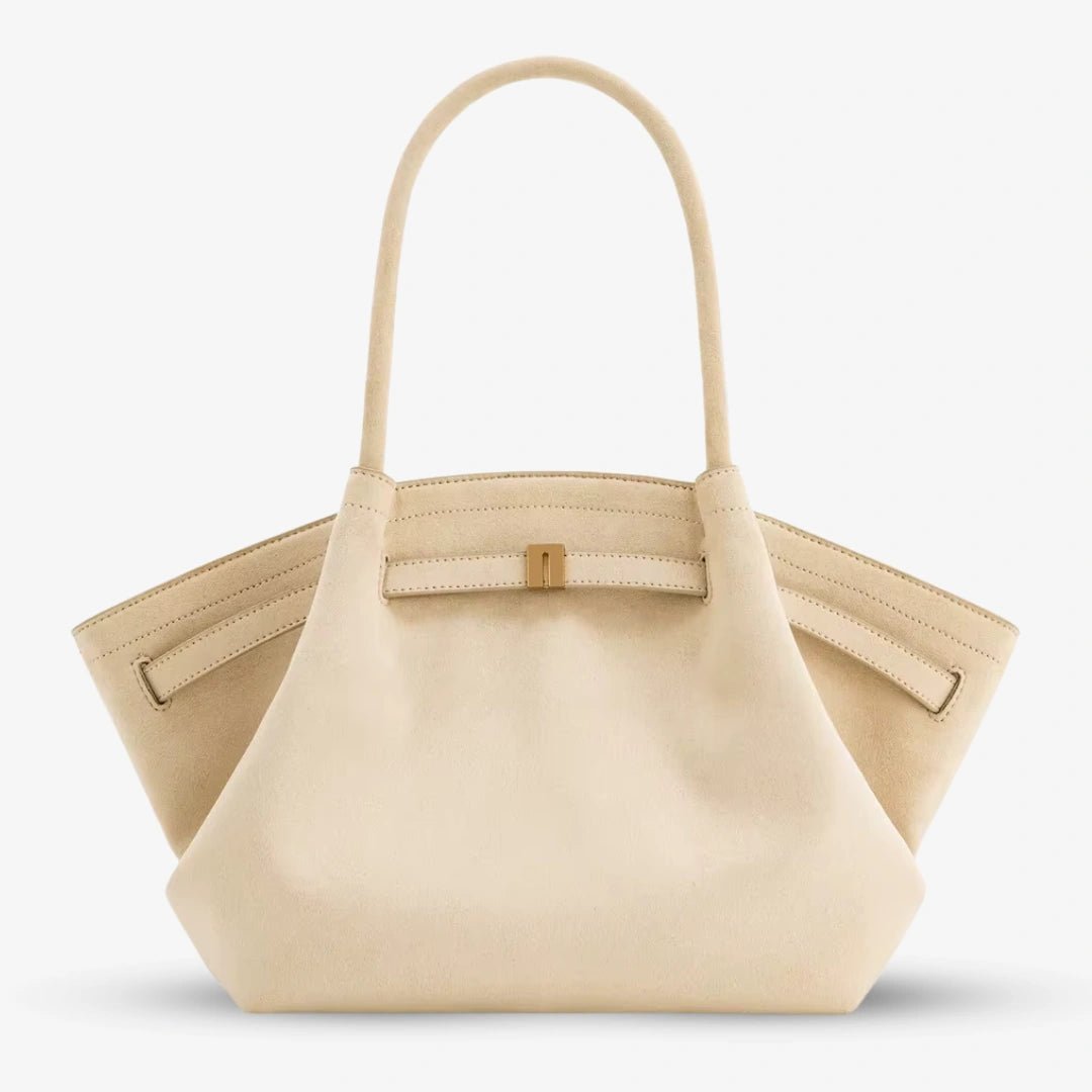Suede Dream – Elegante Damen Schultertasche in Wildleder - Optik - Luftfreiheit