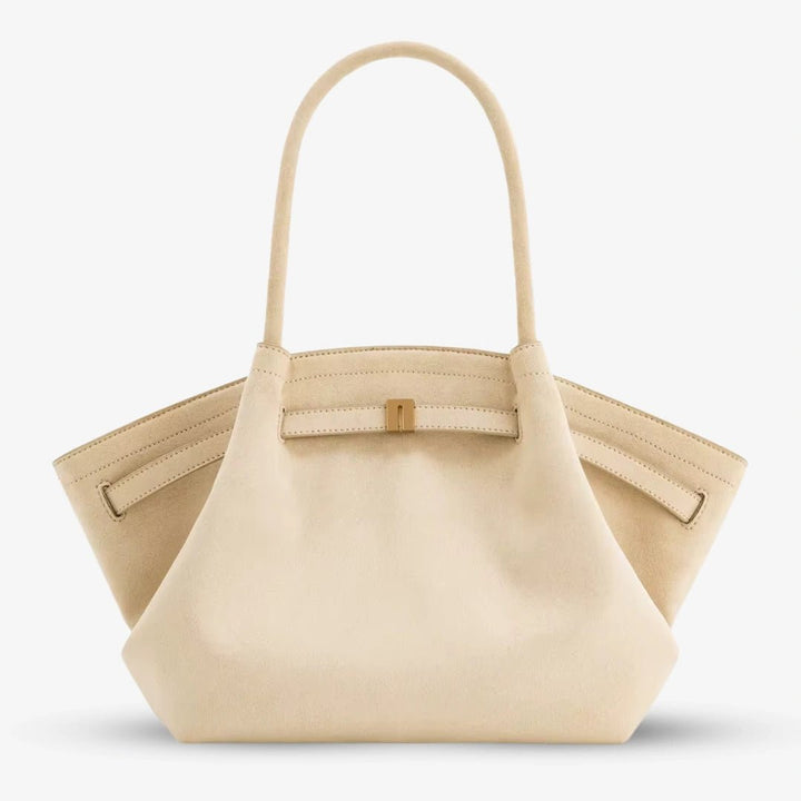 Suede Dream – Elegante Damen Schultertasche in Wildleder - Optik - Luftfreiheit