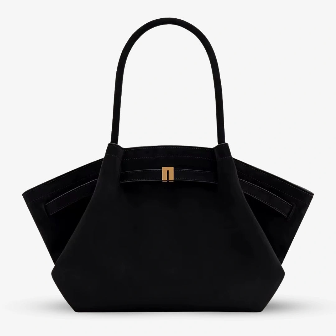Suede Dream – Elegante Damen Schultertasche in Wildleder - Optik - Luftfreiheit
