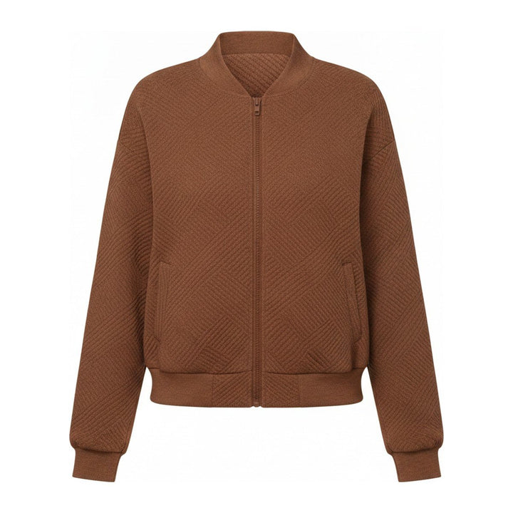 Suze – Bomberjacke mit geometrischem Muster - Luftfreiheit